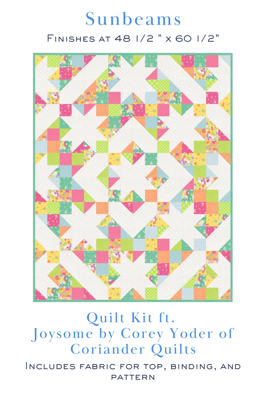 Sunbeams Quilt Kit featuring Joysome by Corey Yoder