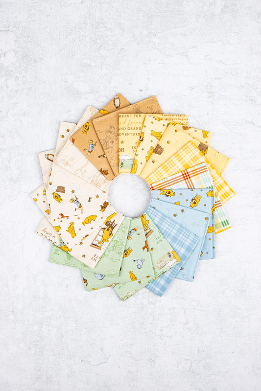 Winnie the Pooh Fat Quarter Bundle – 18 Prints