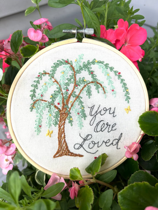 You Are Loved Embroidery Kit – Deb Strain DSS#022