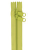 By Annie 30" Double Slide Zipper – Apple Green