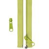 By Annie 50in Separating Zipper + Extra Slide - Apple Green