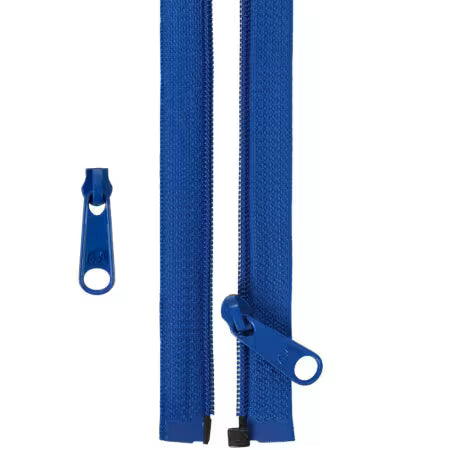 By Annie 50in Separating Zipper + Extra Slide - Blastoff Blue