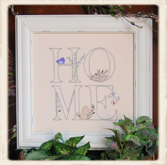 Home Embroidery Pattern with Buttons – Plumcute Designs