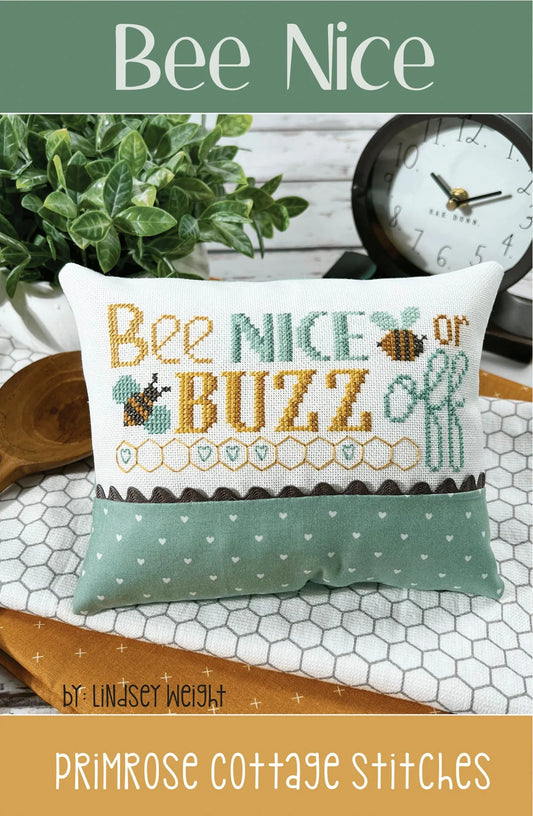 Bee Nice Cross Stitch Pattern