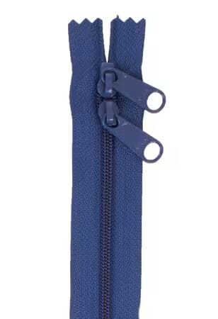 By Annie 30" Double Slide Zipper – Union Blue
