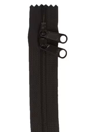 By Annie 30" Double Slide Zipper – Black