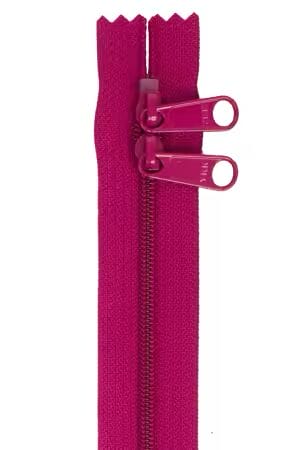 By Annie 30" Double Slide Zipper – Wild Plum