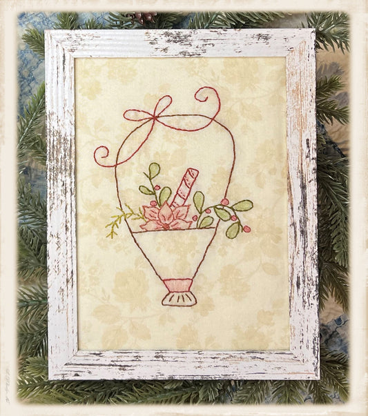 A Tisket A Tasket December Basket Embroidery Pattern – Plumcute