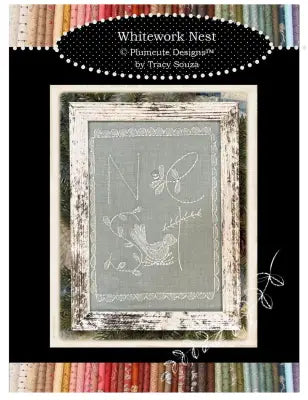 Whitework Nest Embroidery Pattern – Plumcute