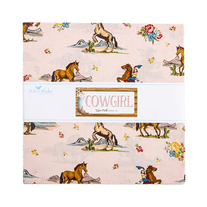 Cowgirl 10 Inch Stacker, 42 Pcs.