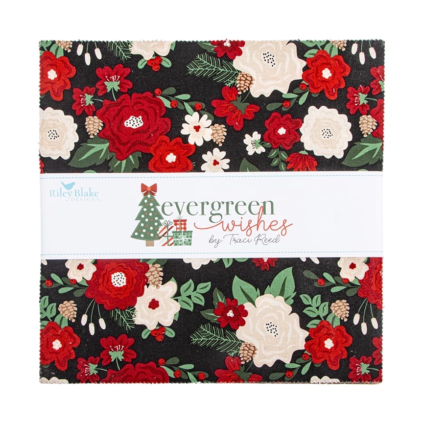Evergreen Wishes 10 Inch Stacker, 42 Pcs.