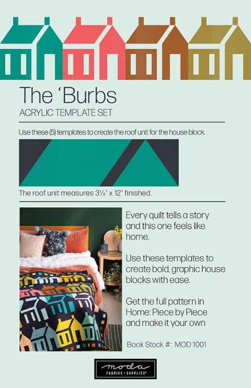 The Burbs Acrylic Template Set