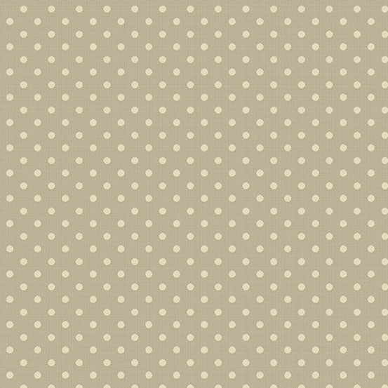 Quiltessential Minis Mini Dot – Flax by Laundry Basket Quilts