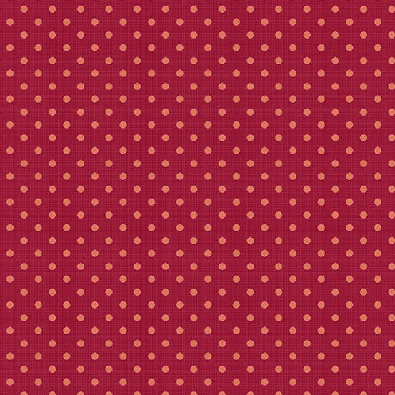 Quiltessential Minis Mini Dot – Terracotta by Laundry Basket Quilts
