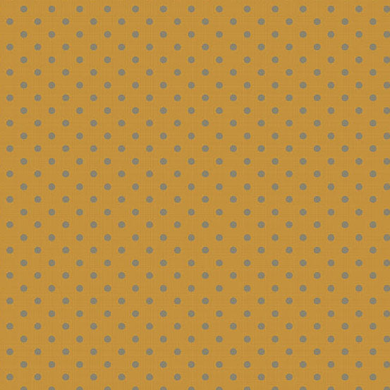 Quiltessential Minis Mini Dot – Turmeric by Laundry Basket Quilts