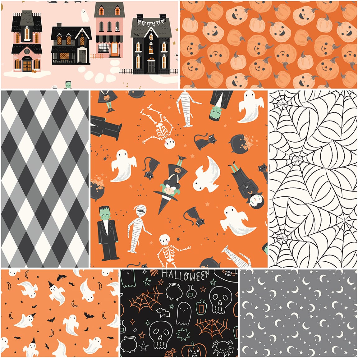 Frank and Friends Petite Fat Quarter Bundles – Curated Colorways
