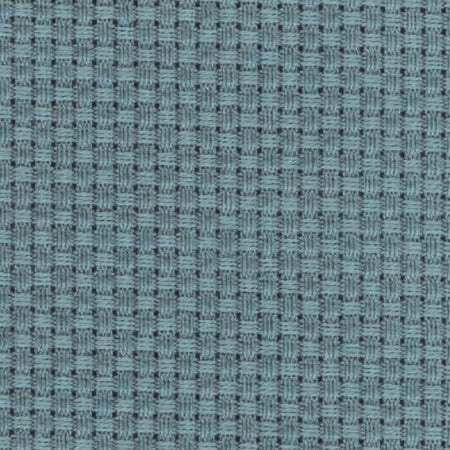 COSMO 14 Count Vintage Blue Embroidery Cloth for Cross Stitch