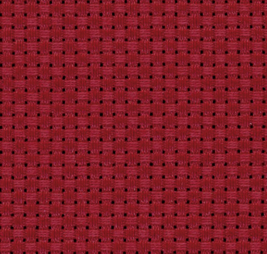 COSMO 14 Count Garnet Embroidery Cloth for Cross Stitch