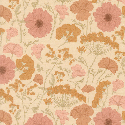 Petalush Ballerina Pressed Flower Florals Fabric – Kiley’s Quilt Room