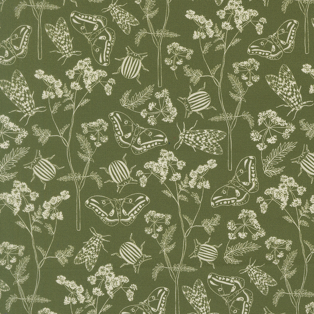 Petalush Moss Herb Garden Novelty Floral Fabric – Kiley’s Quilt Room