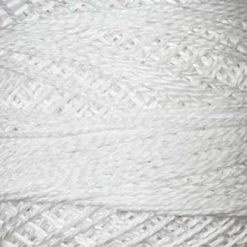 Valdani Size 12 Perle Cotton Ball – 3 White