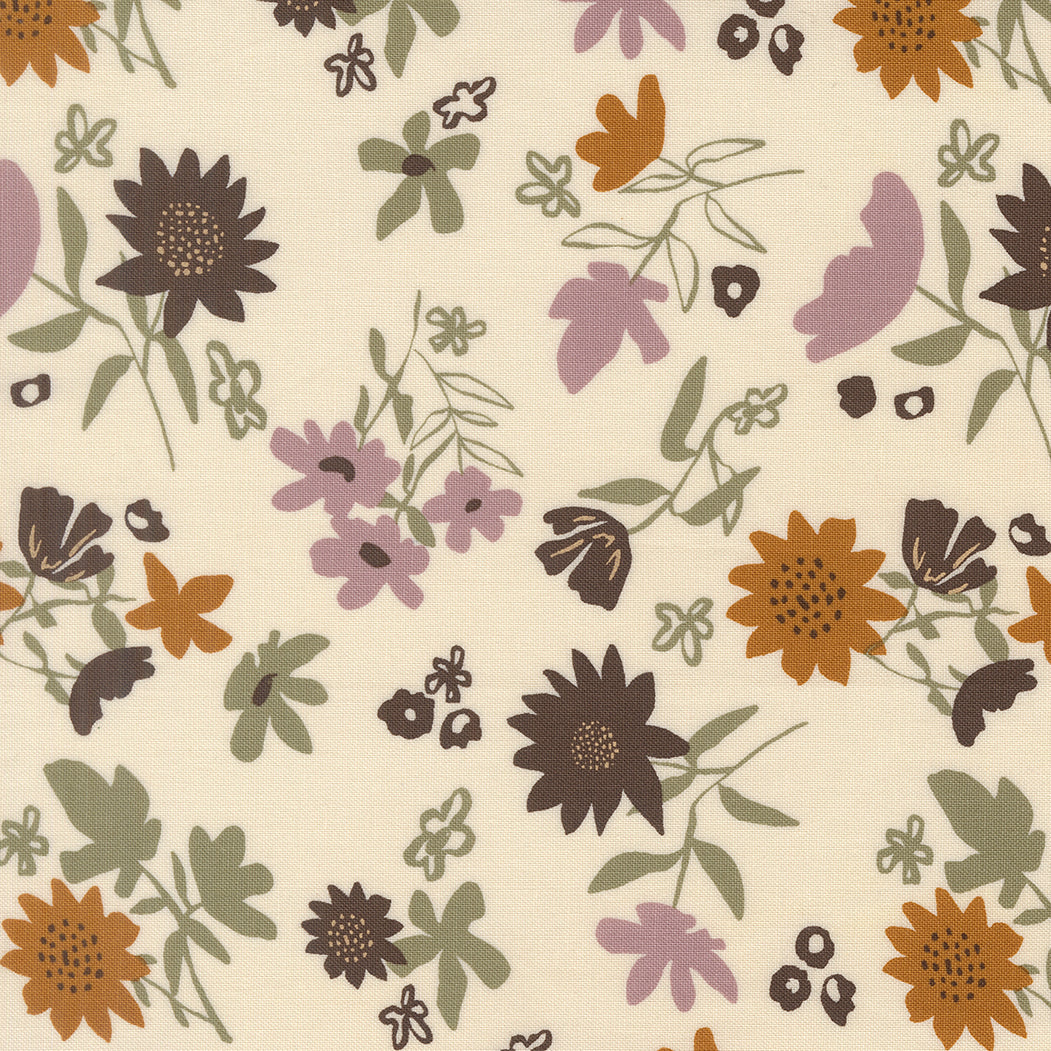 Windfall Eggshell Playful Petals Florals
