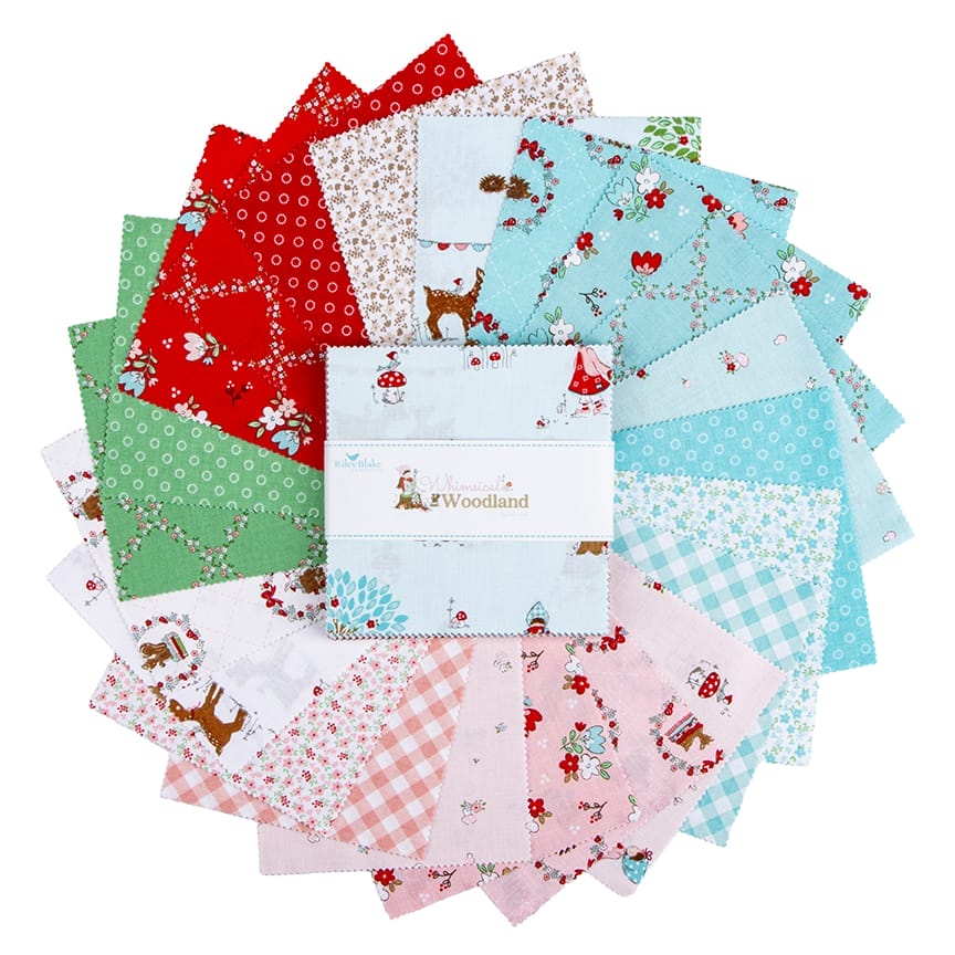 Whimsical Woodland 5 Inch Stacker, 42 Pcs.