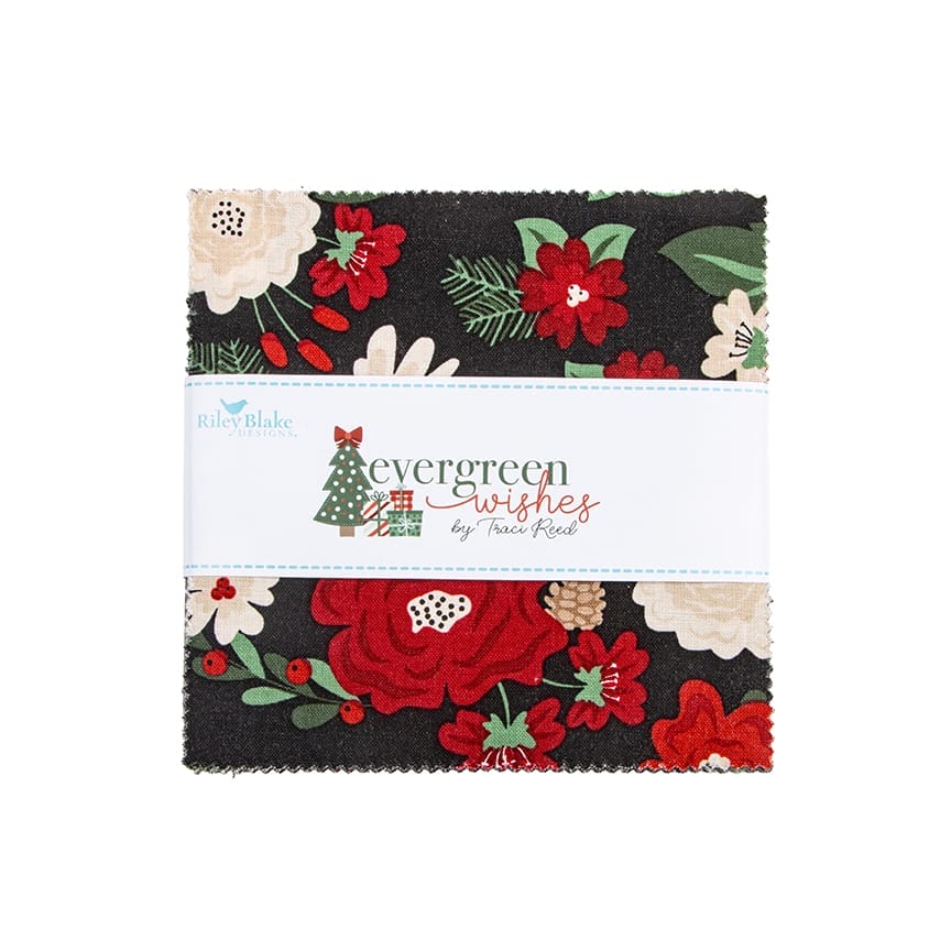 Evergreen Wishes 5 Inch Stacker, 42 Pcs.