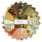 Worth Repeating fabric collection 5 inch stacker fanned out. 