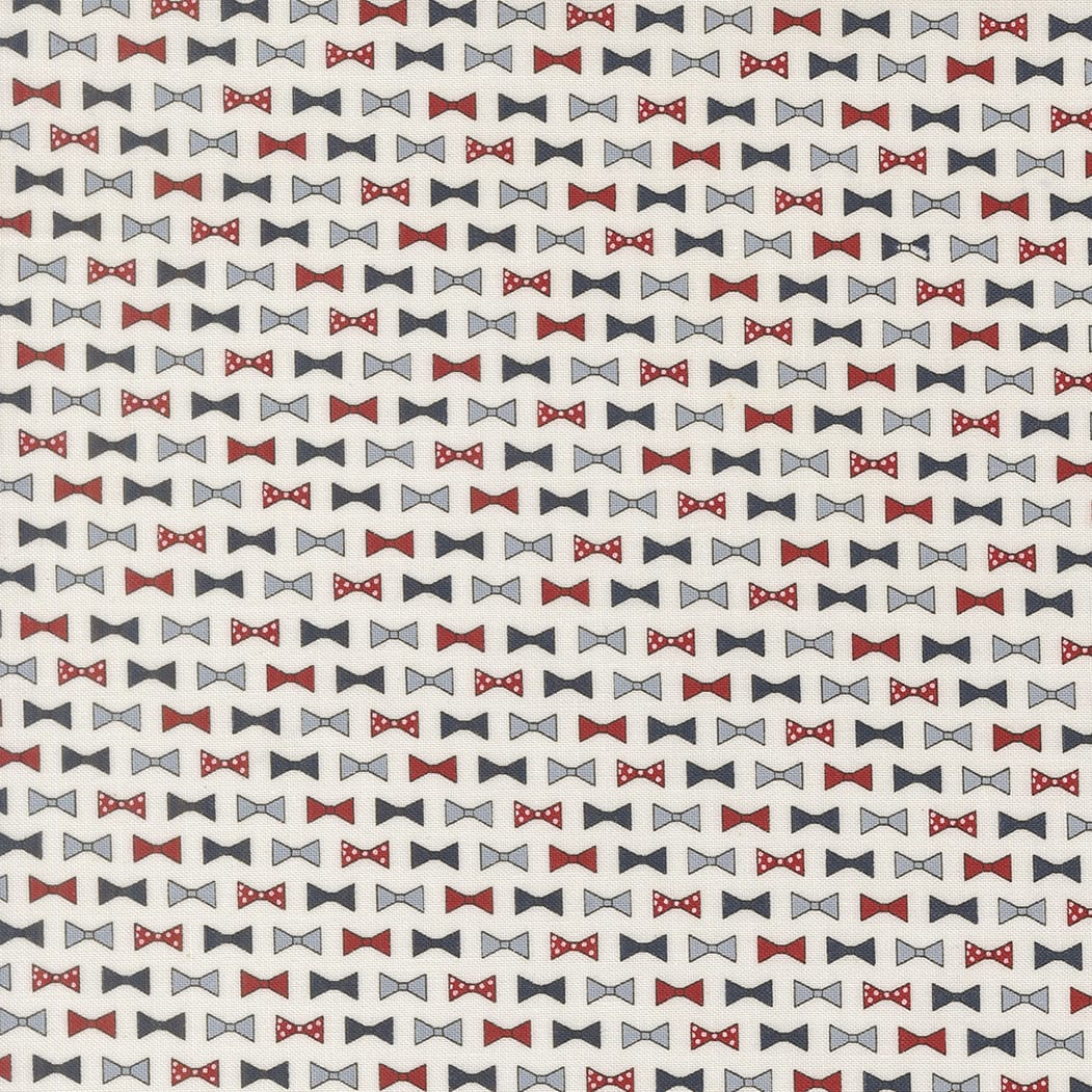 Independence Day Vanilla Bowties