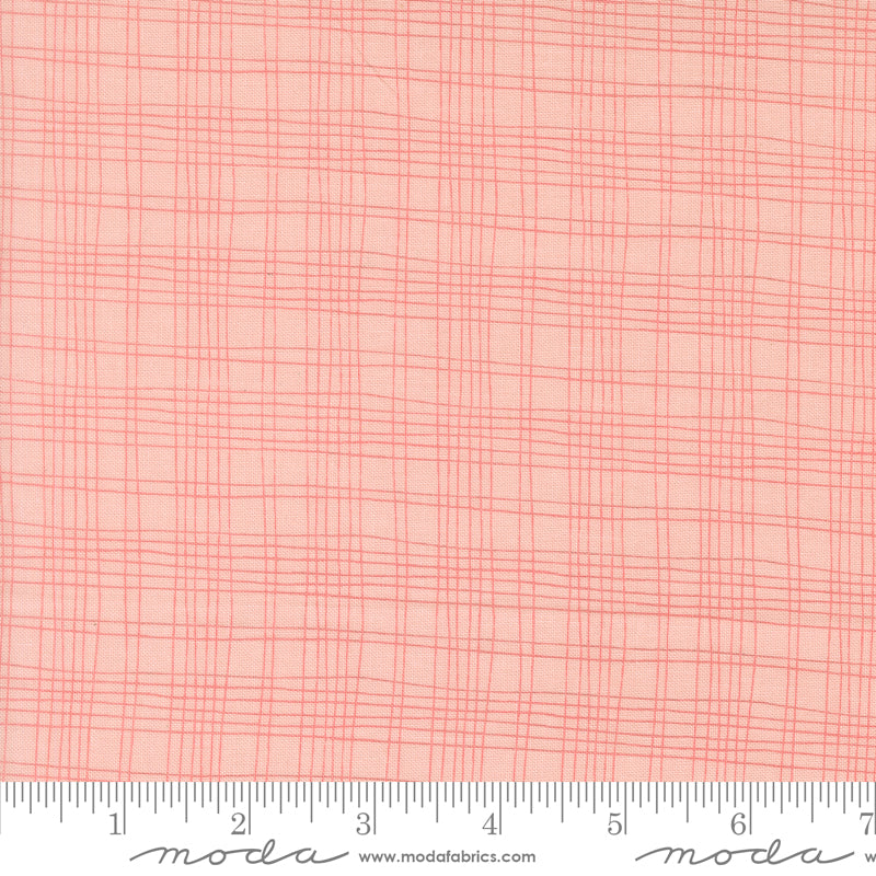 Bug Collector Plaid in Blush, quilting fabric by Sweetwater for Moda Fabrics, 55737-14