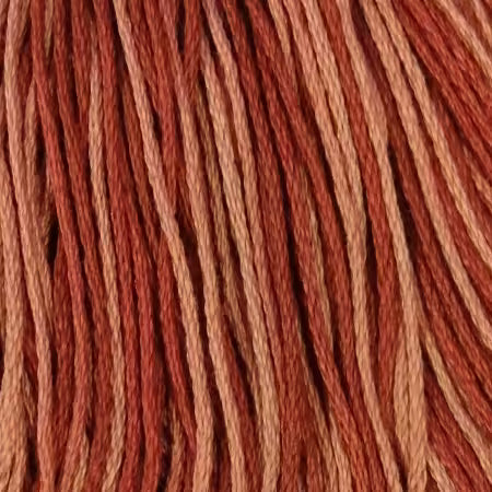 Valdani 6-Ply Embroidery Floss – P6 Rusted Orange