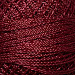 Valdani Size 12 Perle Cotton Ball – 842 Old Rose Medium