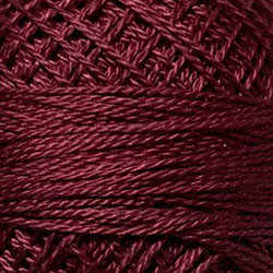 Valdani Size 12 Perle Cotton Ball – 843 Old Rose Dark
