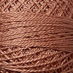 Valdani Size 12 Perle Cotton Ball – 861 Faded Rust Light
