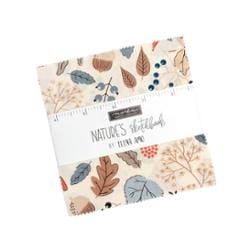 Nature’s Sketchbook Charm Pack 5" Squares – Moda