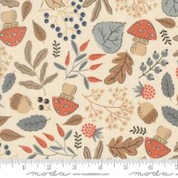 Nature’s Sketchbook Pearl Forest Finds Fabric – Moda