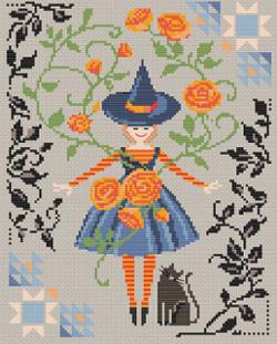 Garden Spells Cross Stitch Pattern – Robin Pickens
