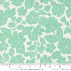 Bloomsberry Aqua London Damask Floral Fabric – Camille Roskelley