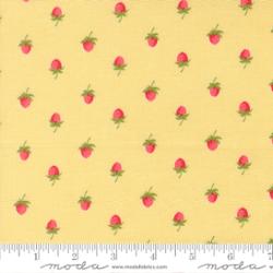 Bloomsberry Buttermilk Berries Novelty Strawberries Fabric – Camille Roskelley