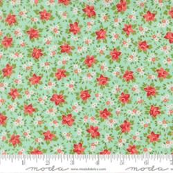Bloomsberry Aqua Marylebone Small Floral Fabric – Camille Roskelley
