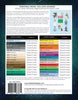 Art EastQuilting Co. color chart for Sew Place Like Home quilt and fabric requirements. 
