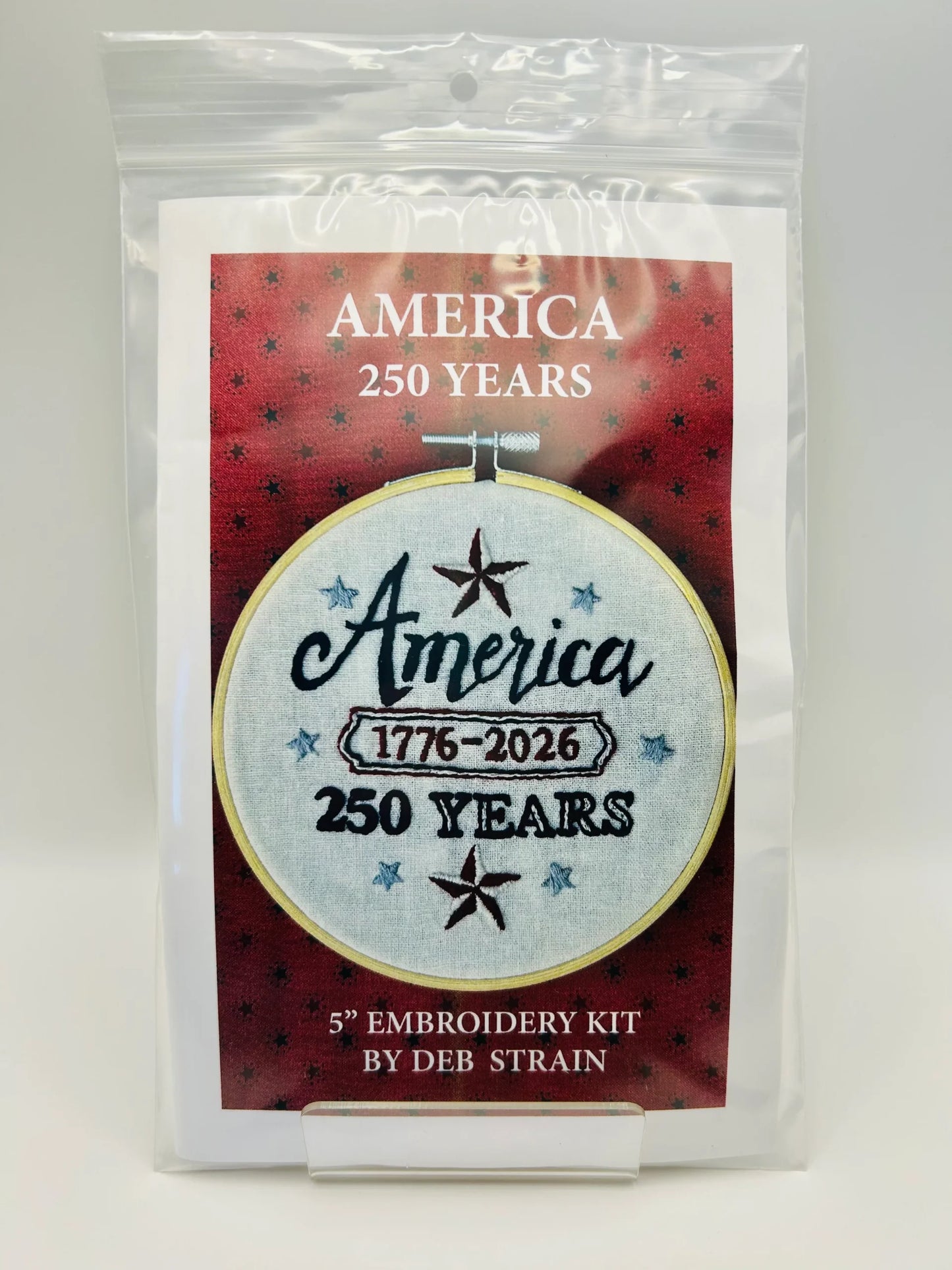 AMERICA 250 Years Embroidery Kit – Deb Strain DSS#021