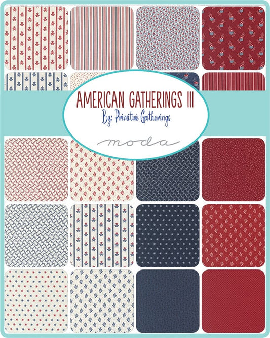 American Gatherings III Mini Charm Pack