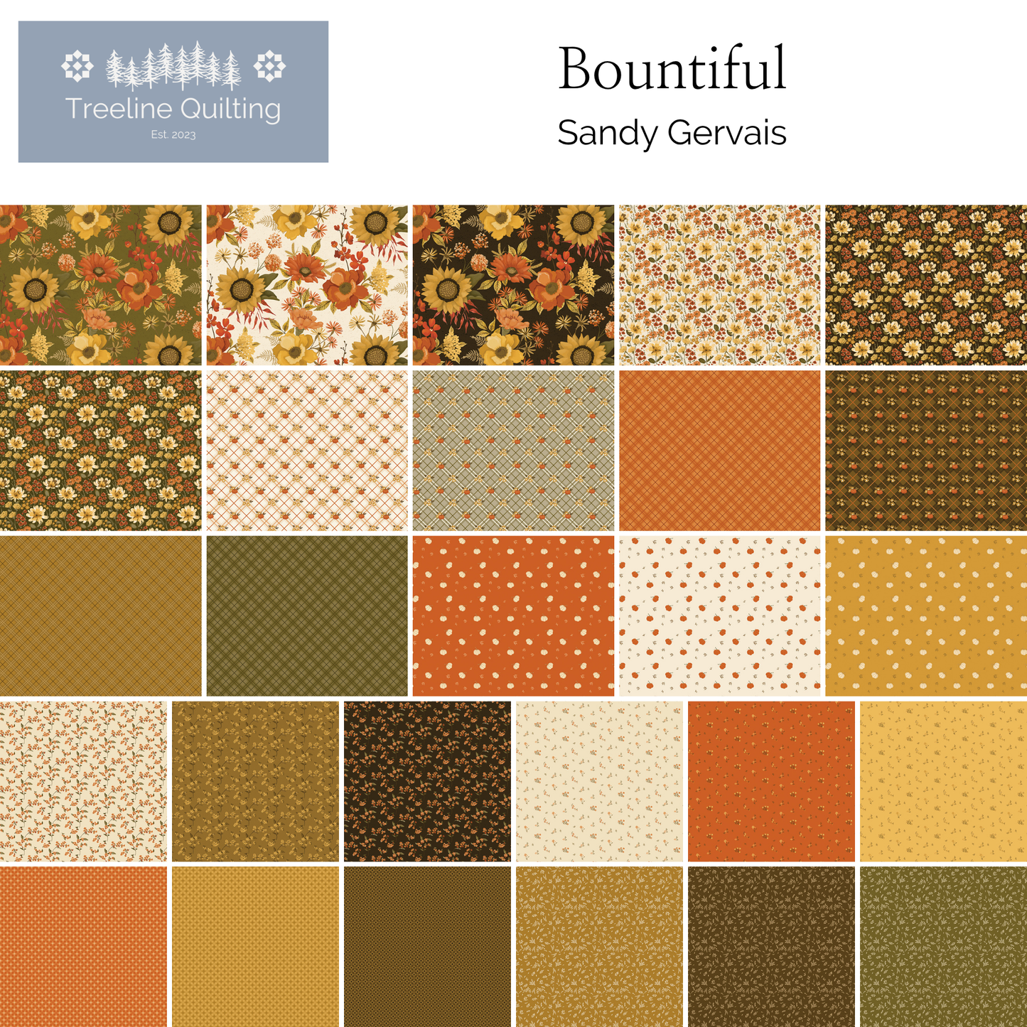Bountiful Petite Fat Quarter Bundle