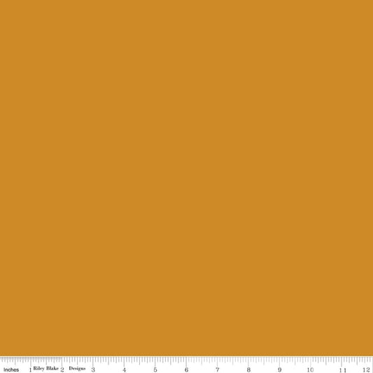 Confetti Cotton Solid In Color Butterscotch