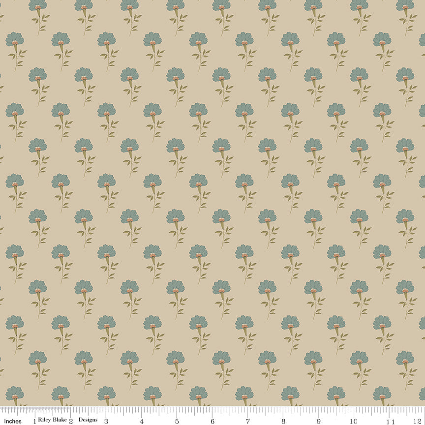Threads of Grace Flora Taupe