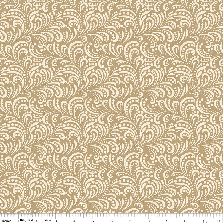 Morning Latte Swirls Camel