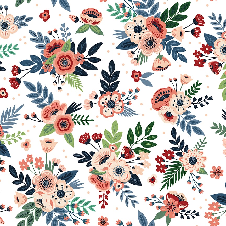 A Spoonful of Sugar Floral Cloud