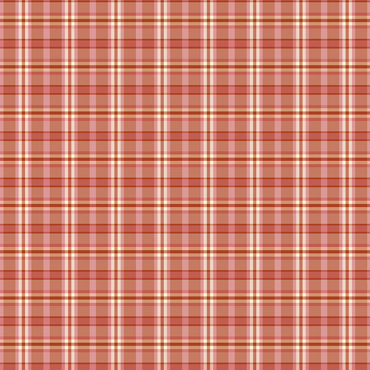 A Spoonful of Sugar Plaid Poppins Apricot